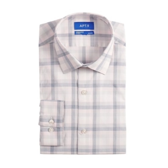 Apt. 9 Other - New Apt 9 Slim-Fit Flex Collar Stretch Dress Shirt​